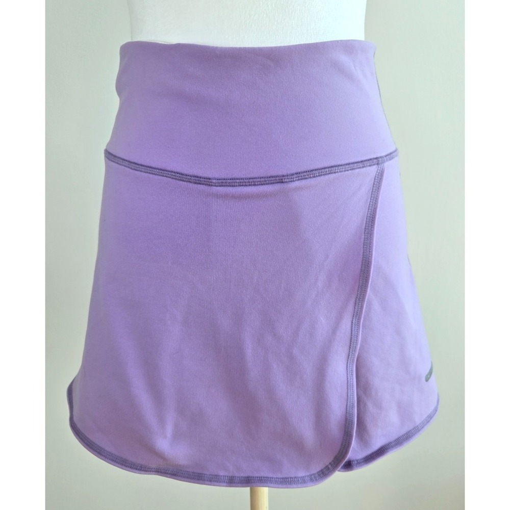 One Tooth Pastel Purple Skirt Skort Highrise Vancouver Made Sz S Yoga Y2K
